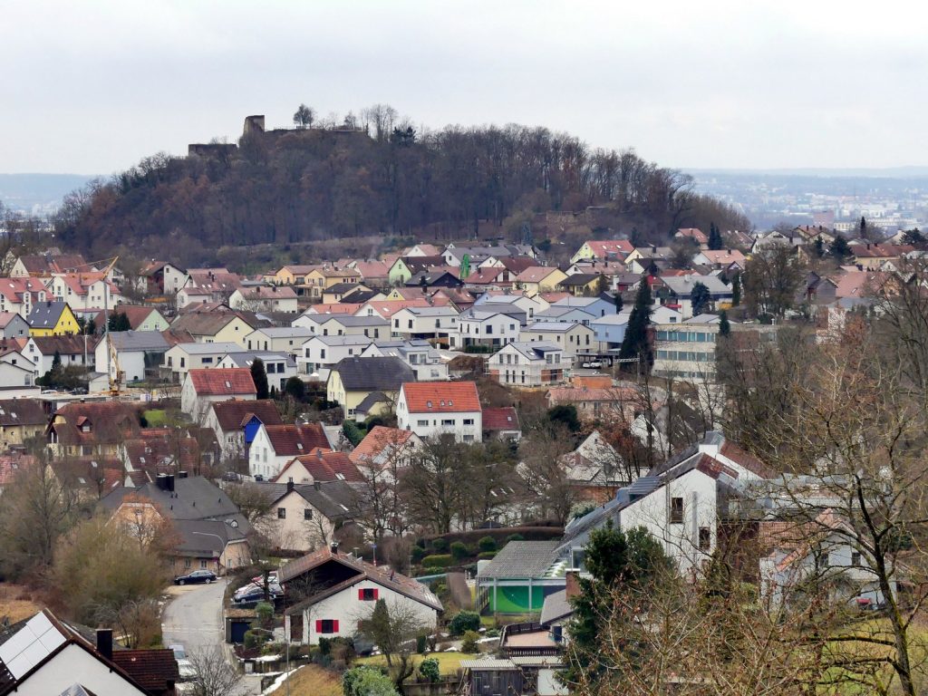 Backside of Donaustauf